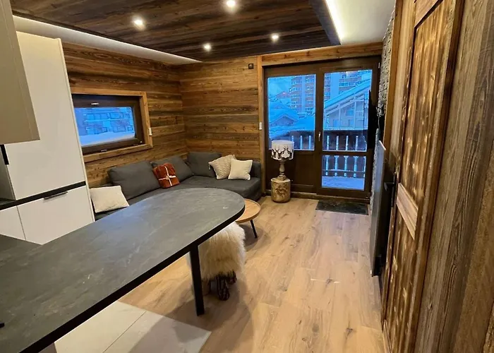 Moderne 3 Pièces Pour 4 Personnes à Avec Wifi - Fr-1-545-28 * Val Thorens